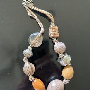 Vintage beaded necklace- slightly longer than neckline